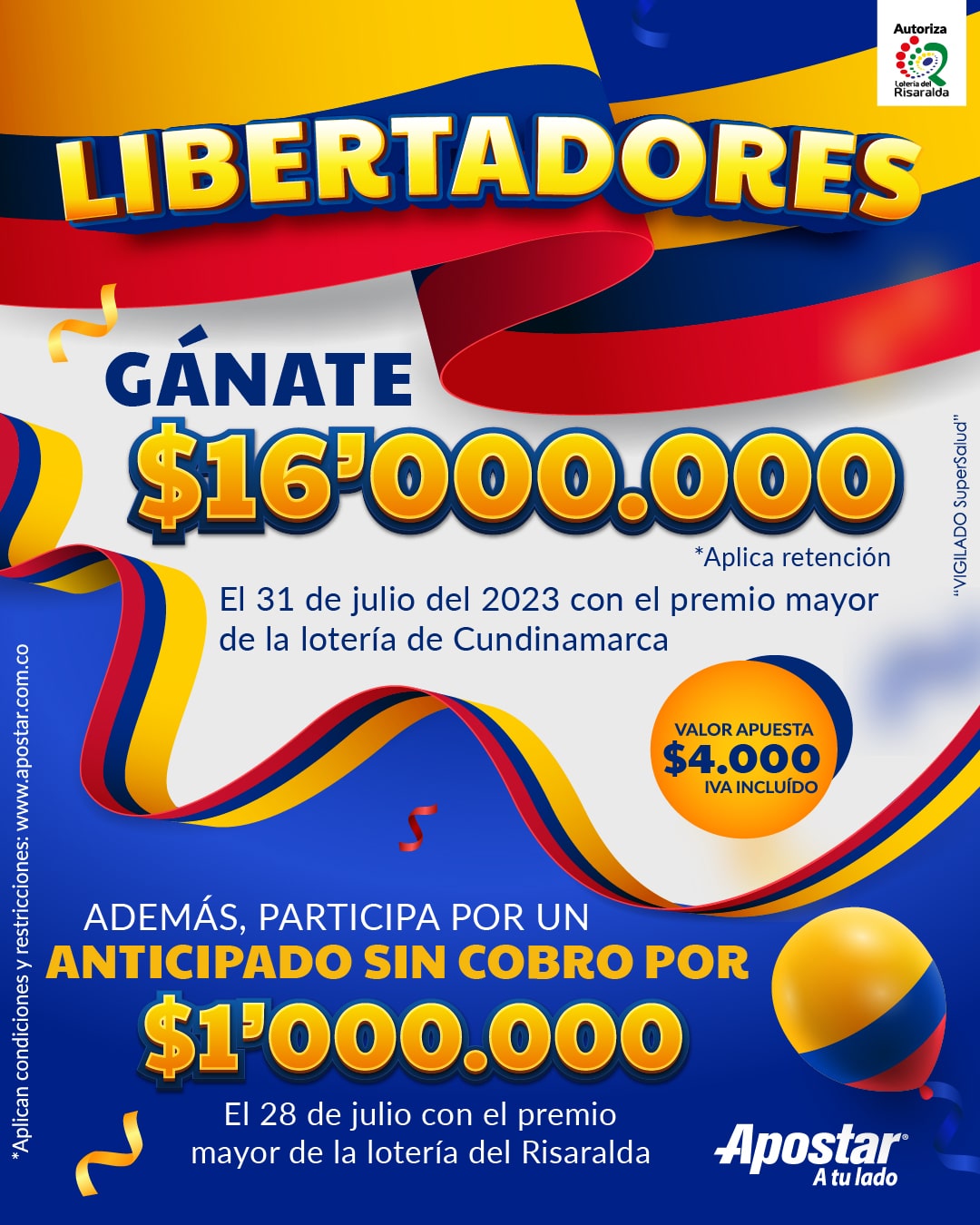 Promocional libertadores terminos y condiciones